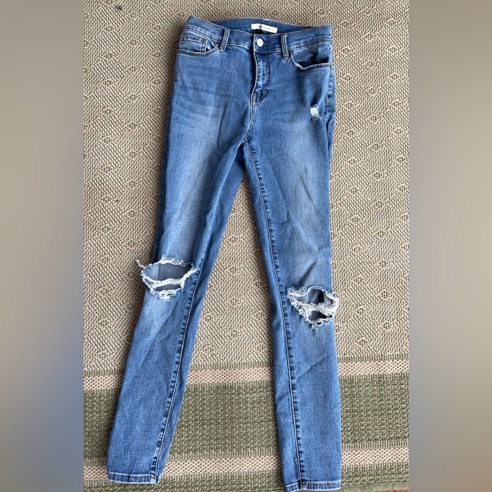 pacsun ripped denim jeans